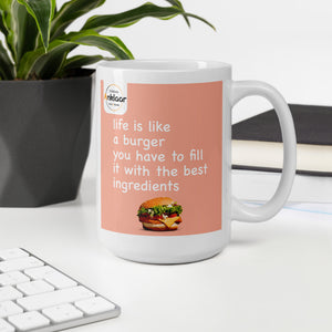 Cafetaria Anklaar - Life Burger Mok